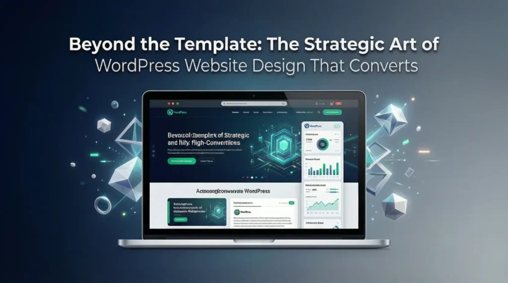 Beyond the Template: The Strategic Art of WordPress Website Design That Converts